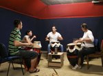 Répétition de tambours candomblé